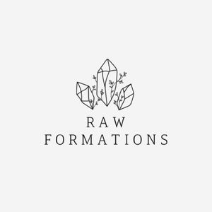 Raw crystal formations